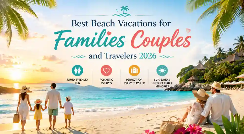 Best Beach Vacations for Families Couples and Travelers 2026
