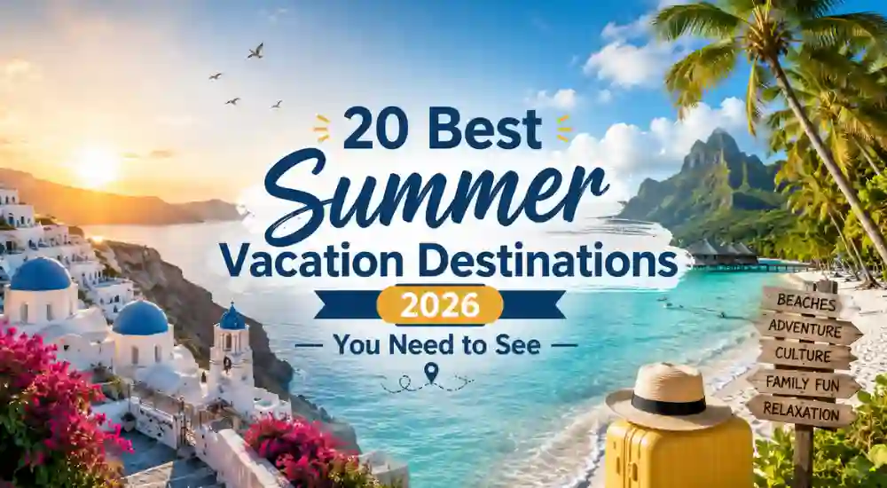 20 Best Summer Vacation Destinations 2026 You Need to See