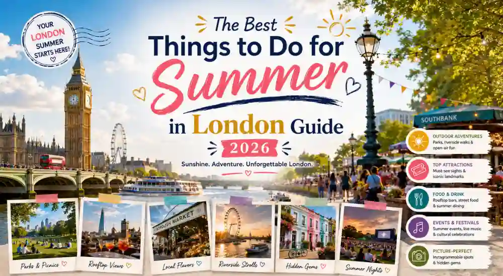 The Best Things to Do for Summer in London Guide 2026