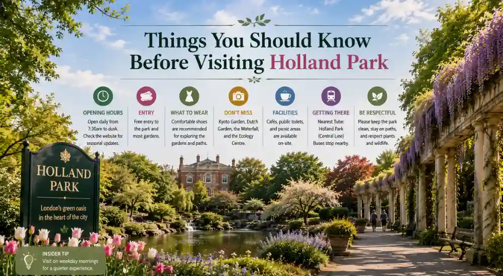 Things You Should Know Before Visiting Holland Park