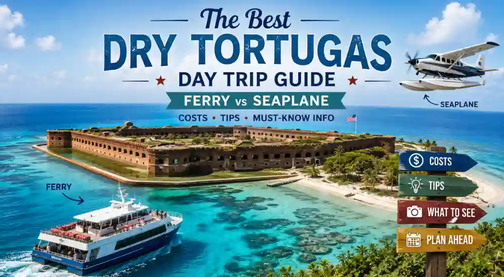 The Best Dry Tortugas Day Trip Guide Ferry vs Seaplane Costs Tips