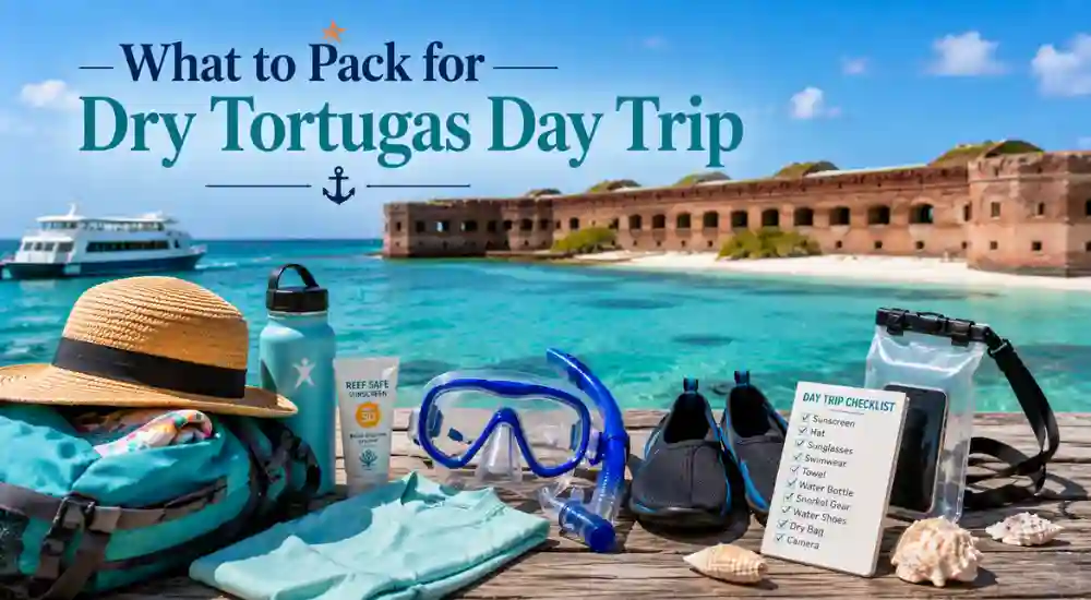 What to Pack for Dry Tortugas Day Trip