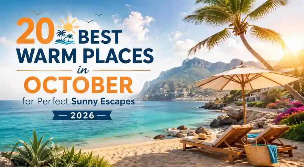20 Best Warm Places in October for Perfect Sunny Escapes 2026
