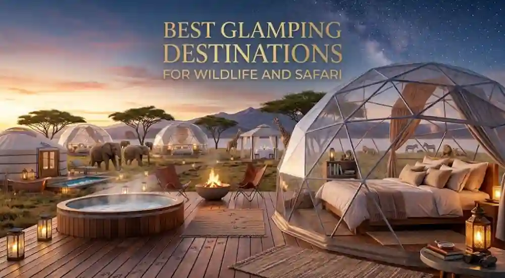 Best Glamping Destinations for Wildlife and Safari