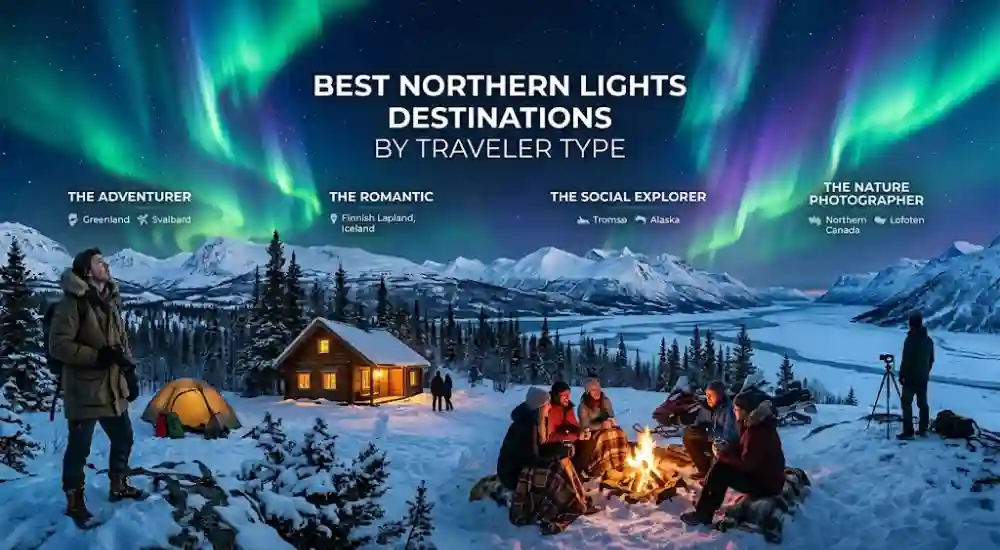 Best Northern Lights Destinations by Traveler Type