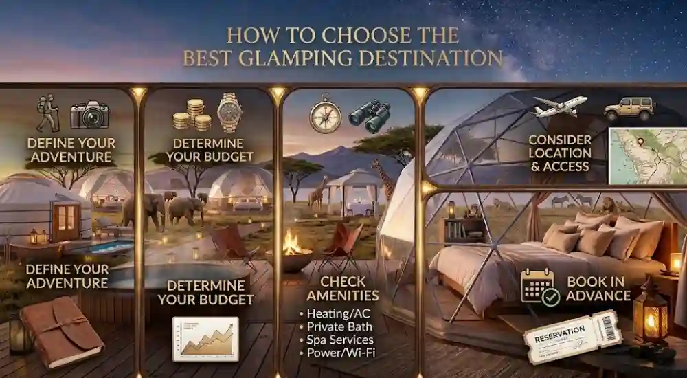 How to Choose the Best Glamping Destination