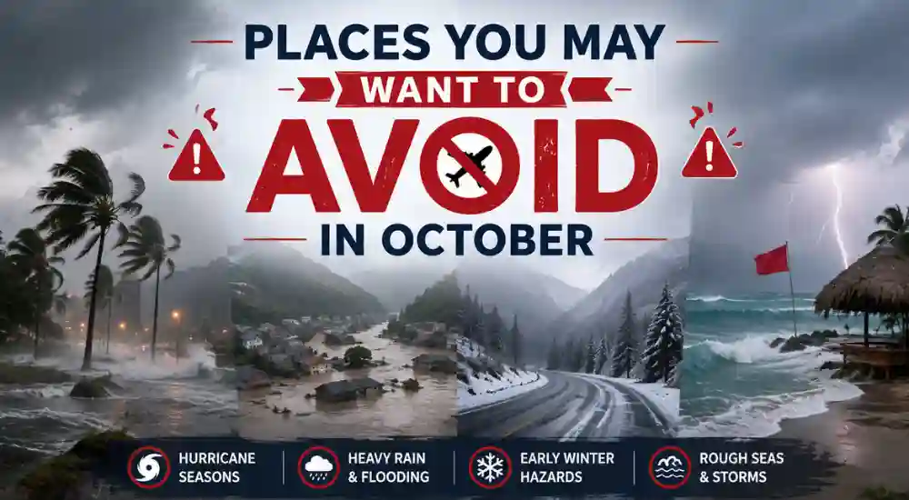 Places You May Want to Avoid in October