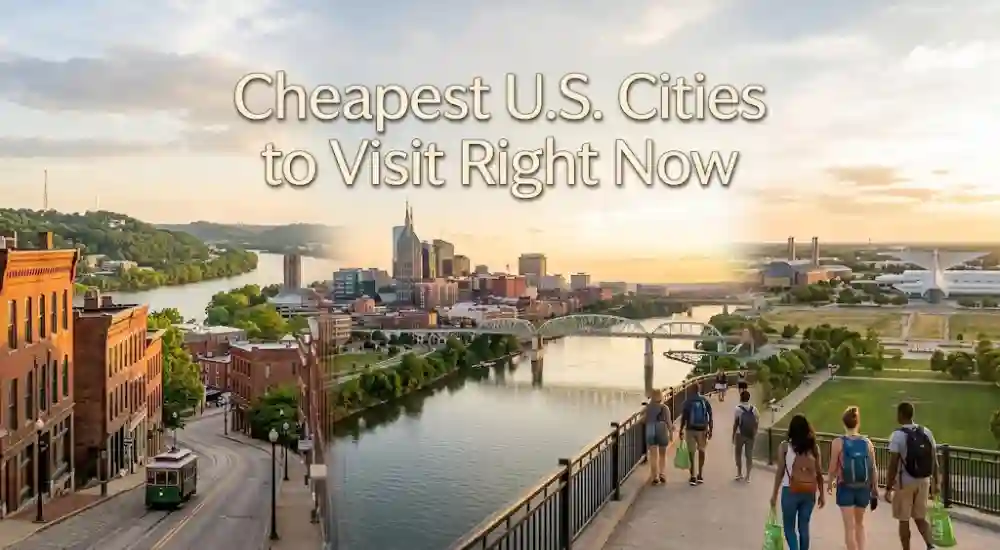 Cheapest U.S. Cities to Visit Right Now