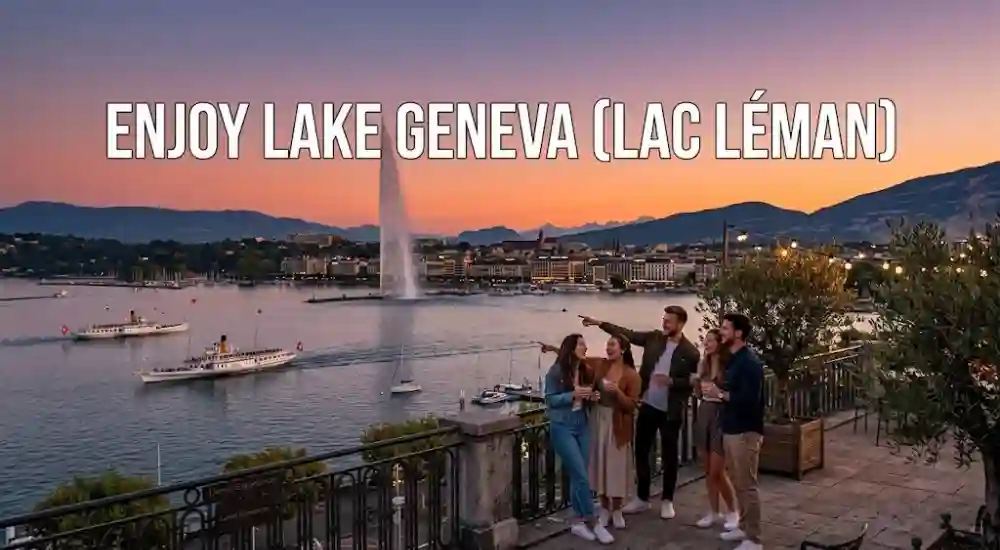 Enjoy Lake Geneva (Lac Léman)